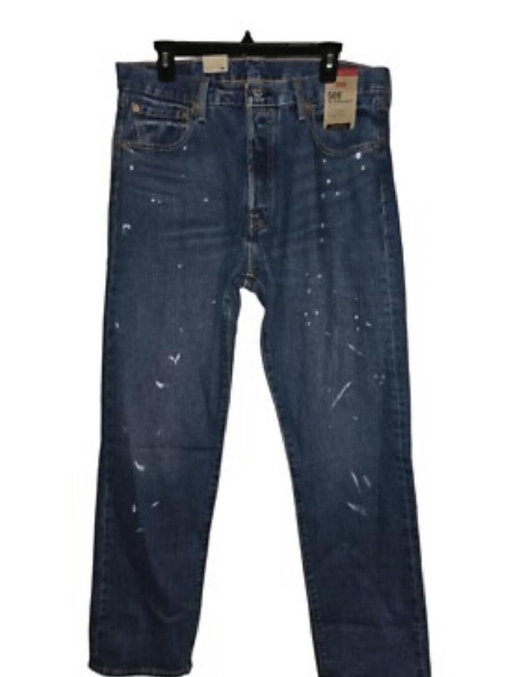 Levis Original 501 destructed denim